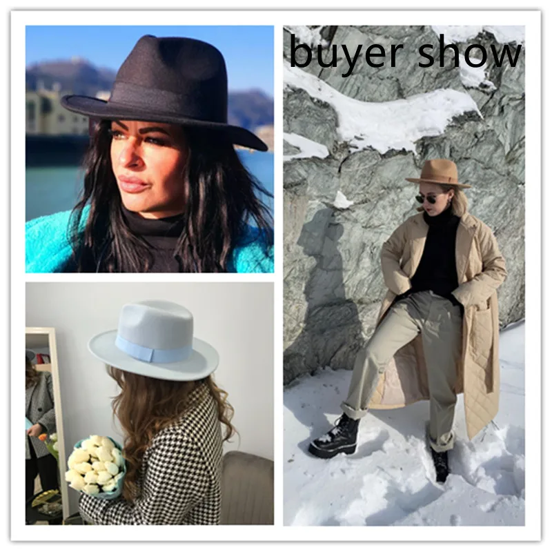 قبعة فيدورا للنساء، قبعات شتوي - مراجعة Fedora Hat Wool وسعره