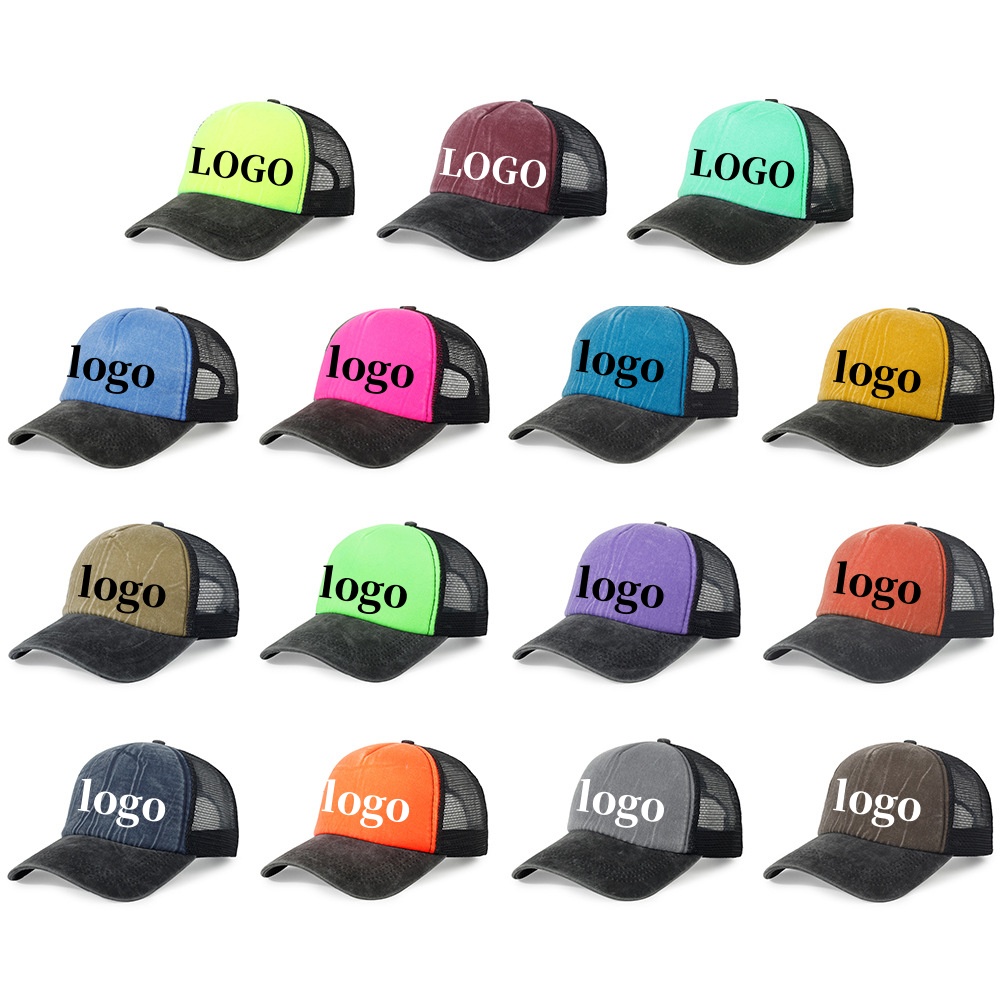 شبكة غسلها رغوة قبعات البيسبول - مراجعة Trucker Cap Mesh وسعره