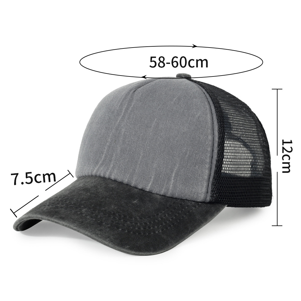 شبكة غسلها رغوة قبعات البيسبول - مراجعة Trucker Cap Mesh وسعره
