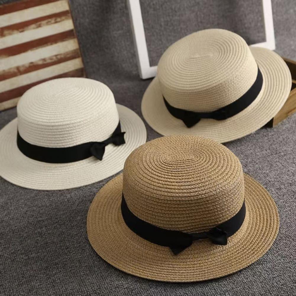 قبعة شاطئية من القش ذات قمة مس - مراجعة Sun Hat Wide Brim وسعره
